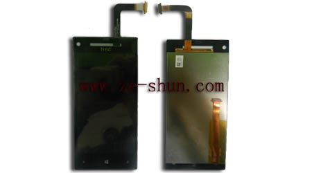 хорошее качество Замена экрана LCD сотового телефона касания цифрователя сенсорной панели x HTC 8 (C620e) полная реализация