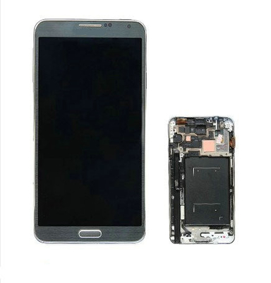 хорошее качество Стекло + металл + пластичный первоначально дисплей LCD сотового телефона замены на примечание 3 Samsung реализация