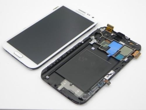 хорошее качество Экран 1280×720 Samsung LCD на примечание 2 N7100 LCD с определением цифрователя белым высоким реализация