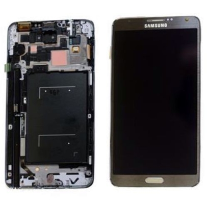 хорошее качество 5,7 дюйма экрана Samsung LCD без рамки для Note3 N9000 LCD с серым цветом цифрователя реализация
