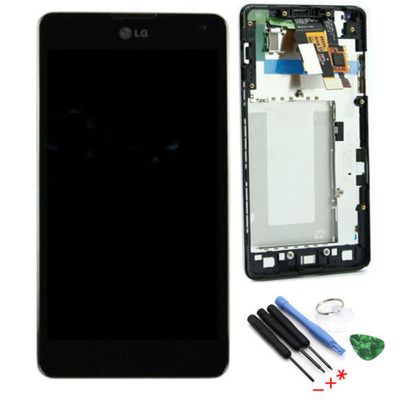 хорошее качество Экран LG LCD для LS970 LCD с цифрователем 4,7 дюйма черноты реализация