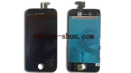 хорошее качество Черная замена LCD для Iphone 4S LCD + сенсорная панель полная реализация