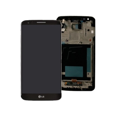хорошее качество Чернота, белизна замена экрана LG LCD 5,2 дюймов для экрана LG G2 D802 LCD с рамкой реализация