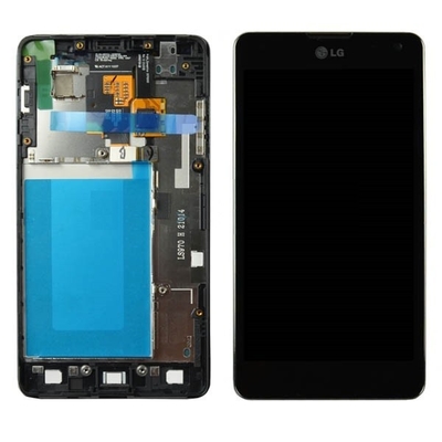 хорошее качество Черный цвет замена экрана LG LCD 4,7 дюймов для цифрователя экрана LG Optimus G E975 LCD реализация