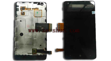 хорошее качество Замена экрана LCD сотового телефона для Nokia Lumia 900 LCD + сенсорная панель полная реализация