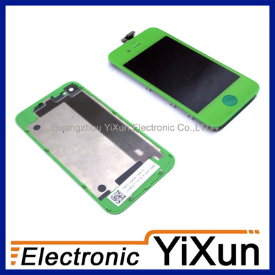 хорошее качество IPhone 4 части LCD OEM с зеленым цветом наборов замены агрегата цифрователя реализация