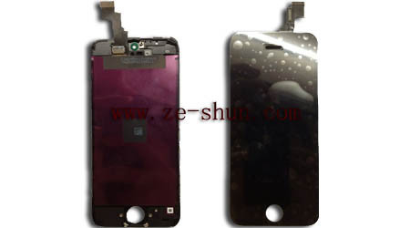 хорошее качество Черная замена экрана LCD сотового телефона для Iphone 5c LCD + касание полное реализация