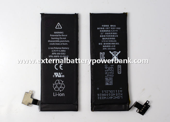 хорошее качество батарея полимера Li-иона наивысшей мощности 1430mah перезаряжаемые для iPhone4S реализация