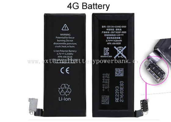 хорошее качество Батарея 1420mAh замены Iphone емкости наивысшей мощности первоначально реализация