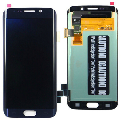 хорошее качество 5,1&quot; экран LCD сотового телефона для края галактики S6, замены панели Samsung LCD реализация