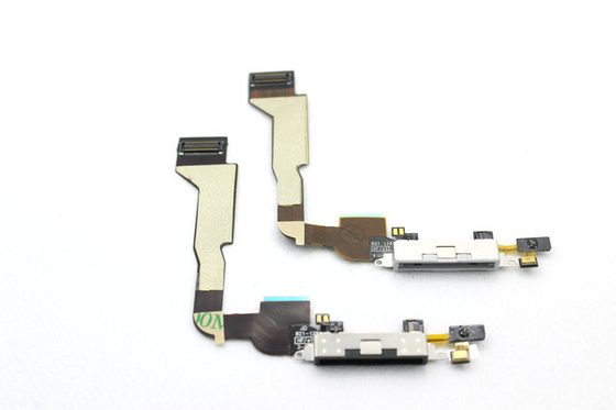 хорошее качество USB стыкует белизну Iphone 4S тесемки кабеля гибкого трубопровода загрузочного люка мобильного телефона разъема реализация