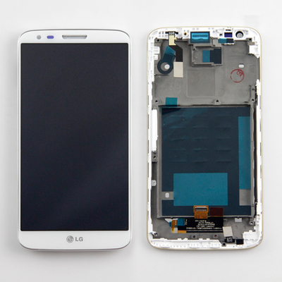 хорошее качество 5,2 дюйма LG G2 замена цифрователя экрана LCD + касания, ремонт экрана LCD мобильного телефона реализация