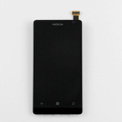 хорошее качество Черная первоначально замена экрана Nokia Lumia 800 LCD, экран LCD Smartphone реализация