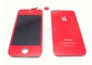 Наборы красный LCD IPhone замены агрегата цифрователя 4 части OEM компании