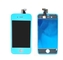 запчасти iphone 4s агрегата касания LCD передней крышки цвета набора vonversion цвета голубые компании