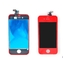 Покрасьте красное iphone замены агрегата цифрователя LCD набора преобразования 4 части OEM компании
