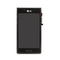 Чернота, белизна 4,3 цифрователь экрана касания LG Optimus L7 P700 LCD дюйма с рамкой компании