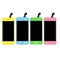 Желтый цвет/пинк/зеленый цвет/голубой OEM агрегата цифрователя iPhone 5C LCD компании