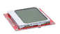 Модуль Nokia 5110 LCD для Arduino с PCB белого backlight красным для Arduino компании