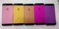 Крышка батареи OEM цветастая на iPhone 5 запасных частей, розовый/желтый цвет/подняла/пурпур компании